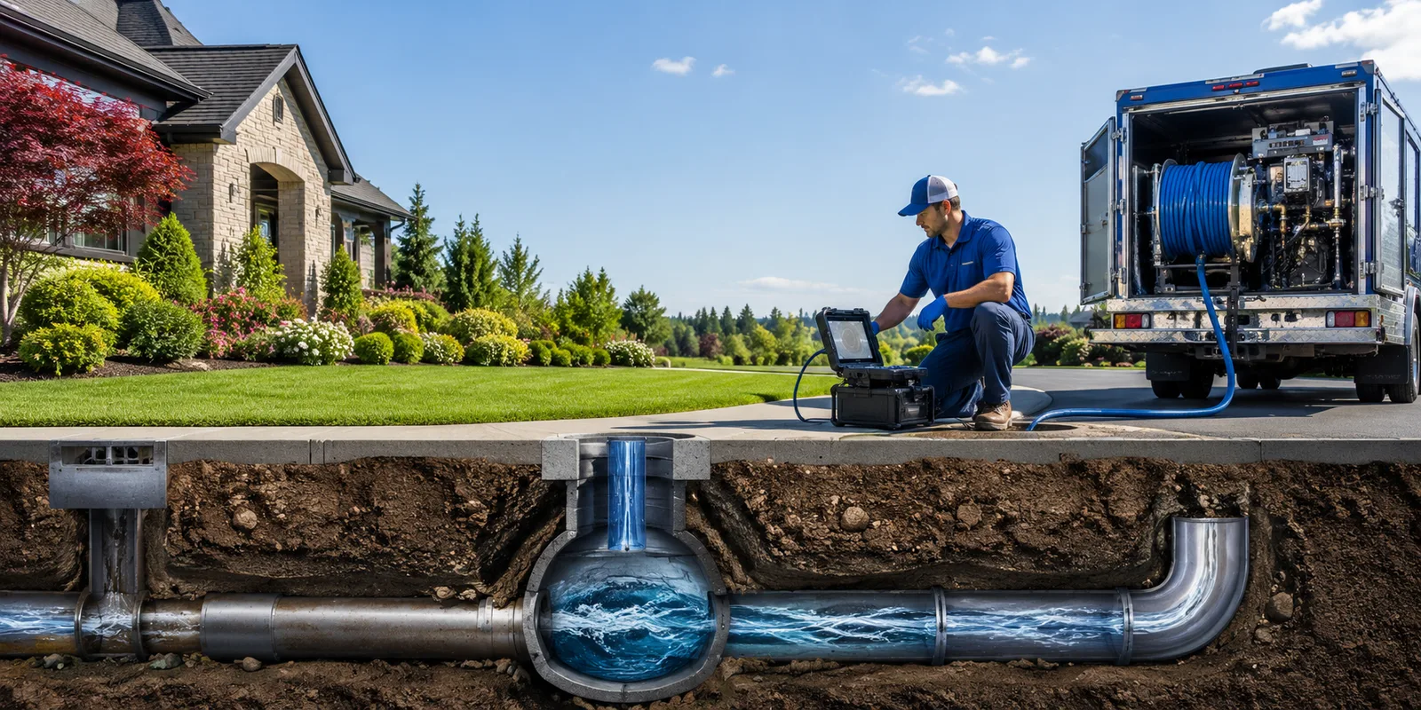 Drainage restoration information for Ireland, WV